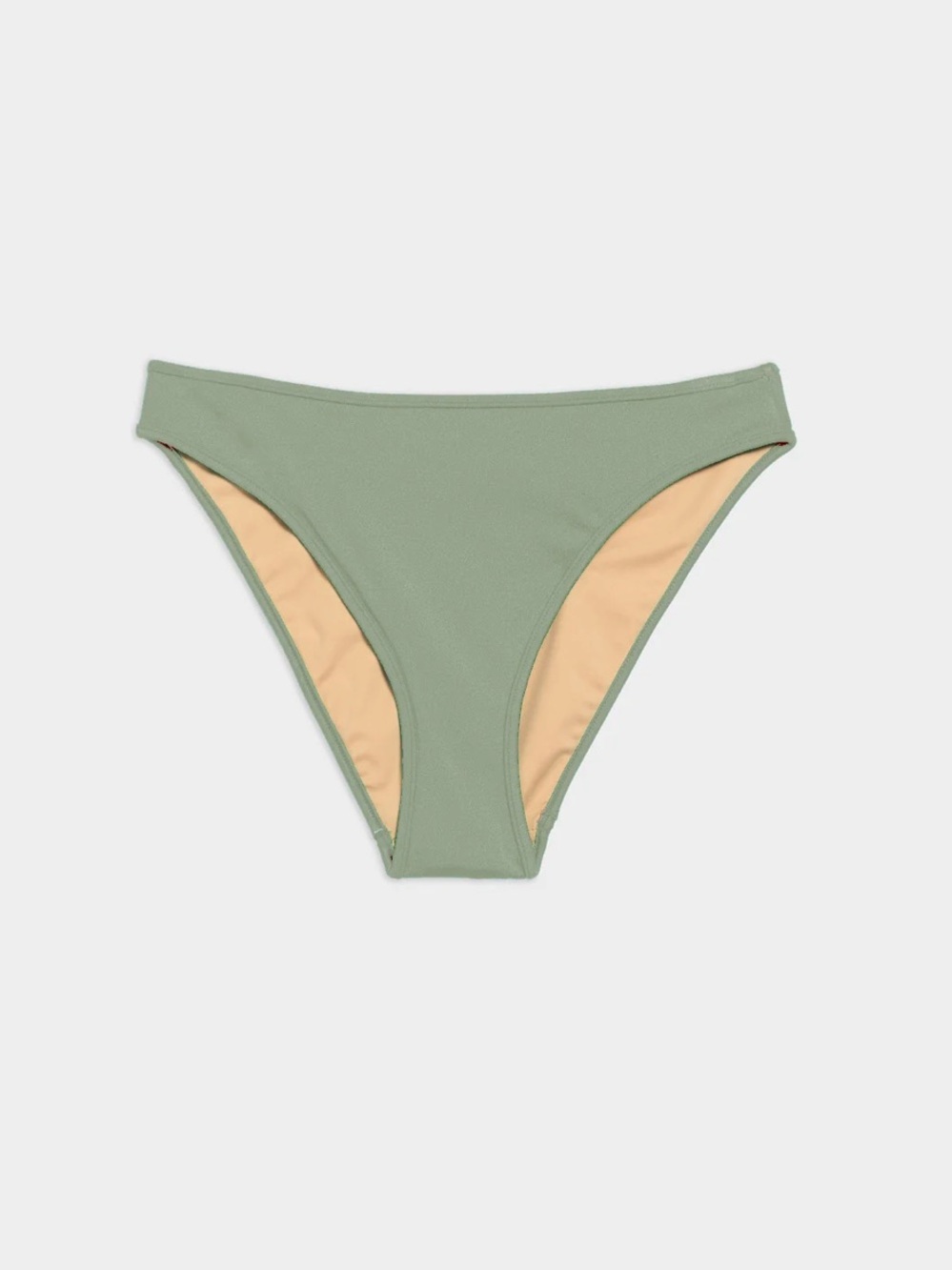 Nu Swim High Cut Bikini Bottom in Cactus Sizes M, XL NWT